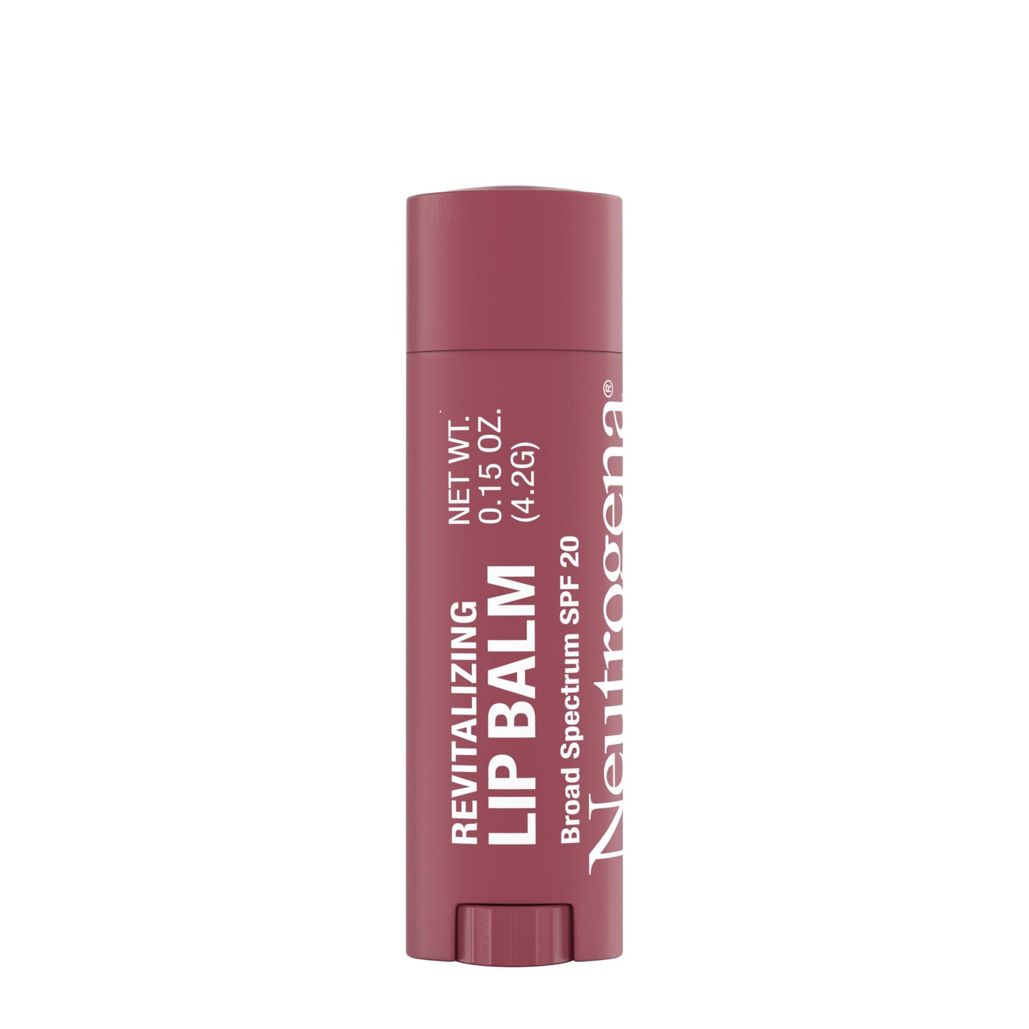 Neutrogena Revitalizing Tinted Lip Balm with SPF 20, Hydrating Tinted Lip Care with Sunscreen, Moisturizing Sheer Tint for Softer, Healthier-Looking