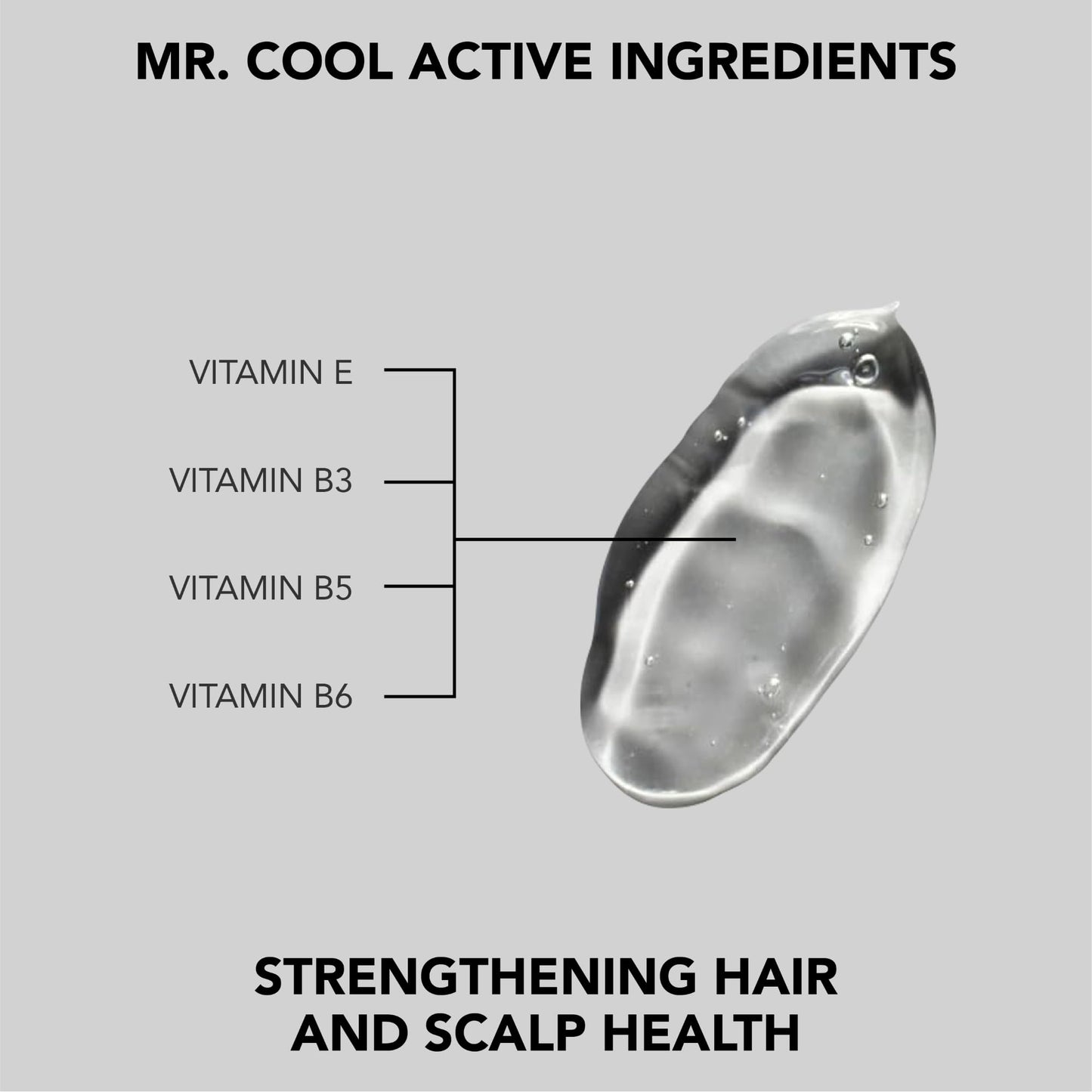 Hair Situation Mr. Cool Wet Look Hair Gel - Strong Hold, High Shine and Alcohol-Free Formula Mr. Vibrant Volumizing Shampoo for Thinning and Receding