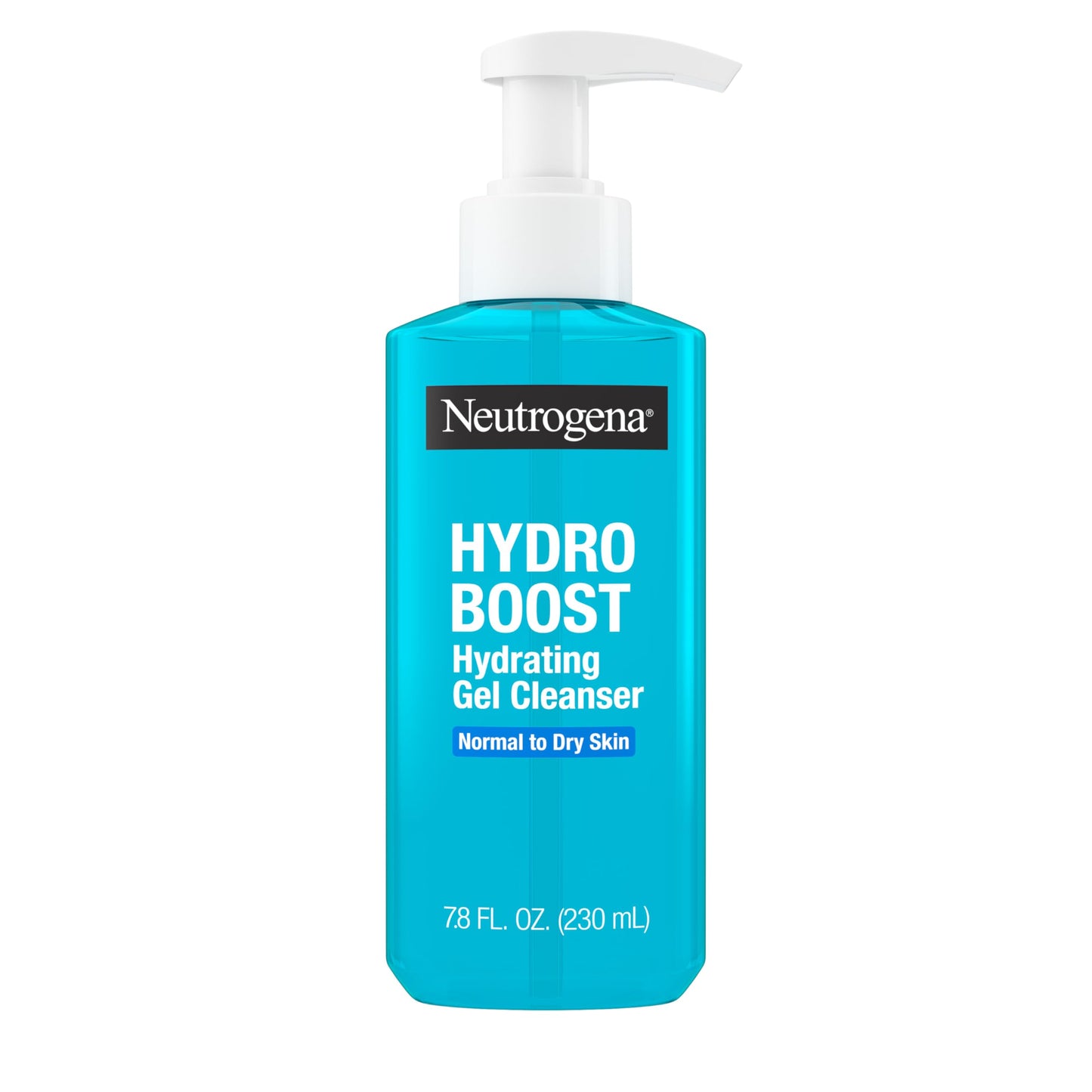 Neutrogena Hydro Boost Hydrating Face Wash & Makeup Remover, Gentle Facial Cleanser Gel with Hyaluronic Acid, Locks Moisture for Soft Supple Skin