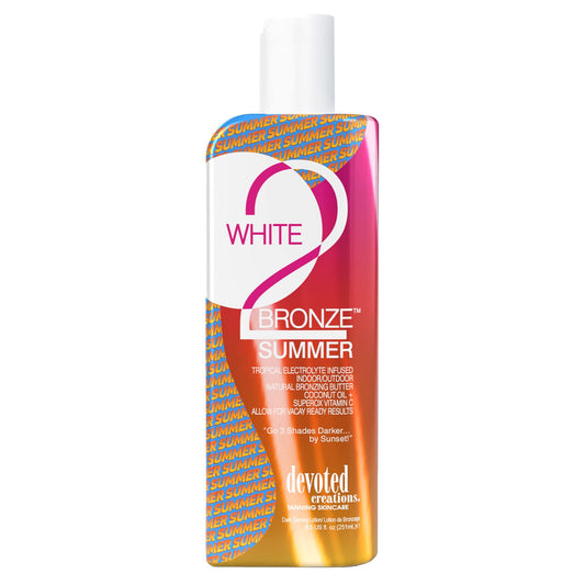 Devoted Creations White 2 Bronze Summer Natural Bronzing Butter (251ml) Beauty & Personal Care Devoted Creations