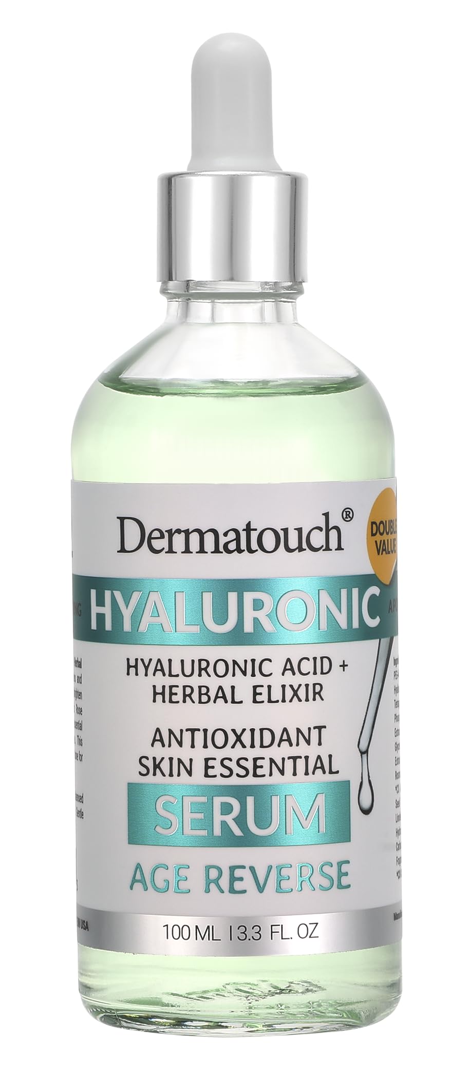 Dermatouch Hyaluronic Acid + Herbal Elixir Serum, 1.7 fl oz