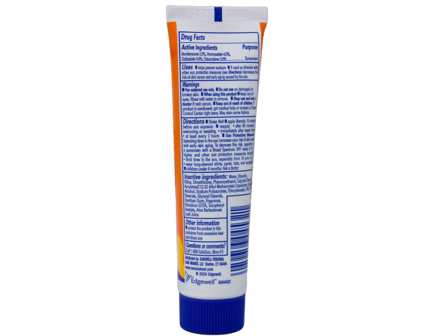Banana Boat Sport Performance Sunscreen Lotion 30 Spf 1 oz (Pack Of 7)