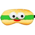 Funny Hamburger Printing Sleeping Eye mask Student Children's Lunch Break Shading Special Eye mask Funny