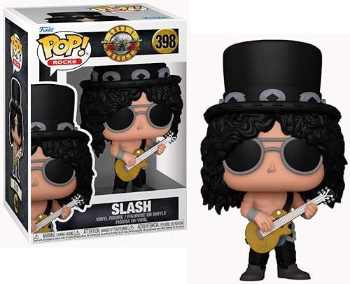 Funko POP! Rocks: Guns and Roses - Slash - (1990's) - Collectable Vinyl Figure - Gift Idea - Official Merchandise - for Kids & Adults - Music Fans…