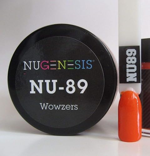 NuGenesis Nail Dipping Powder Color 1.5oz/43g jar - (NU89 WOWZERS) Beauty & Personal Care Nugenesis