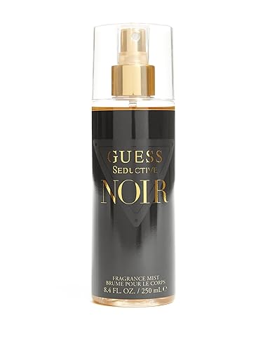 GUESS Seductive Noir Fragrance Body Mist Spray for Women, 8.4 Fl Oz
