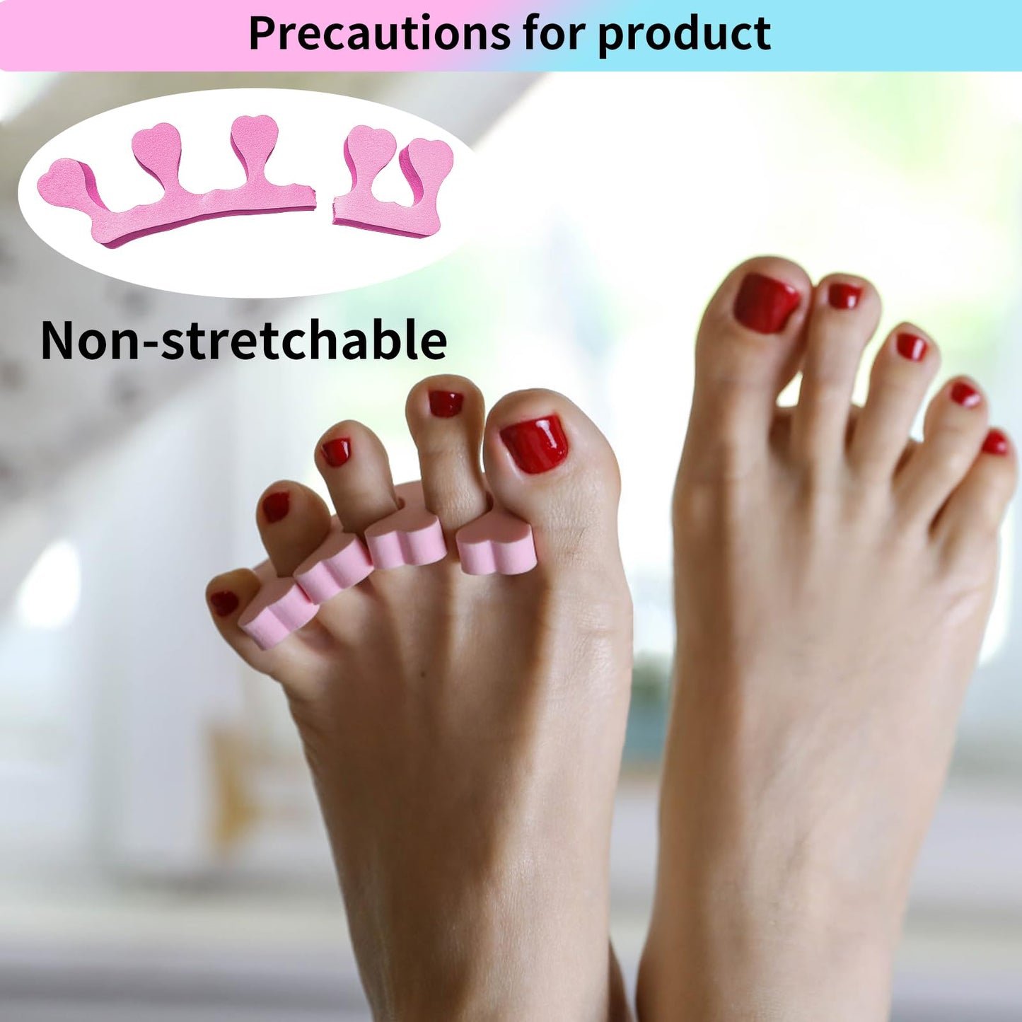 Soft Foam Toe Separators for Women,12Pcs Pedicure Spacers for Women Beauty and Personal Care SUNFATT