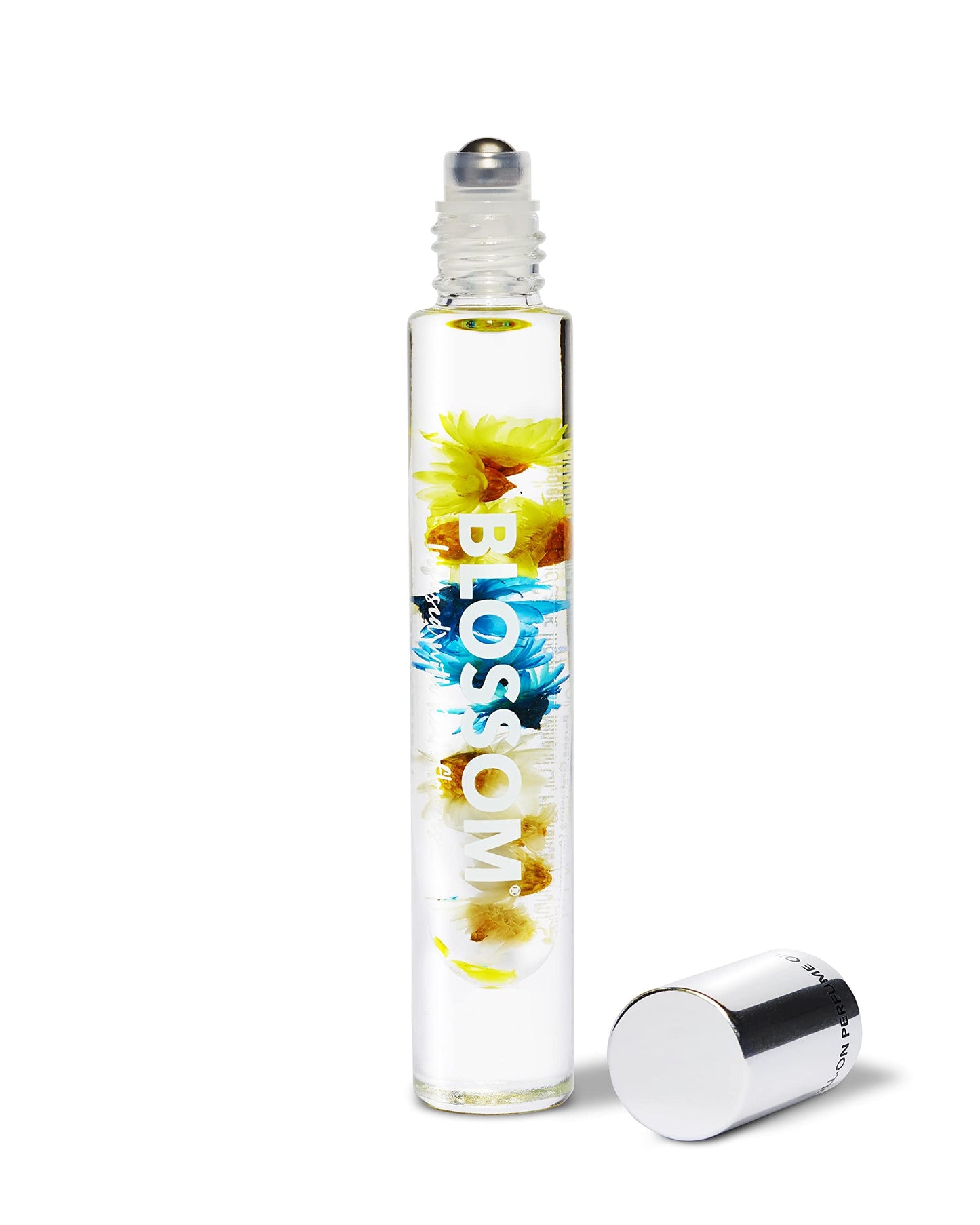 Blossom Roll on Perfume for Women Alcohol Free Rollerball Perfume Oil with Essential Oils, Infused with Real Flowers, Made in USA, 0.20oz (Vanilla