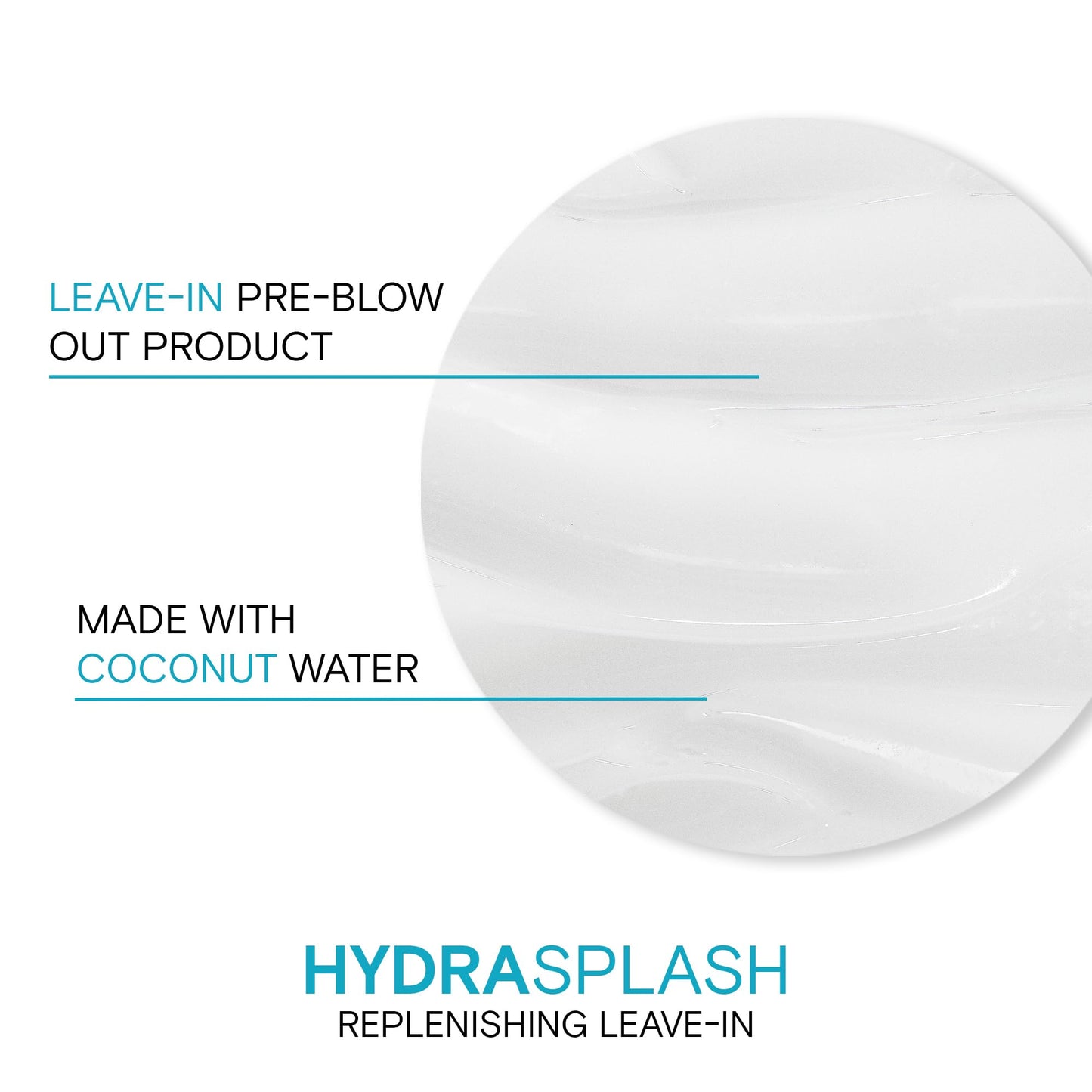 Joico HydraSplash Replenishing Leave-In | For Fine, Medium, Dry Hair | Boost Shine & Softness | Tame Frizz & Hydrate | With Sea Kelp & Coconut Water |