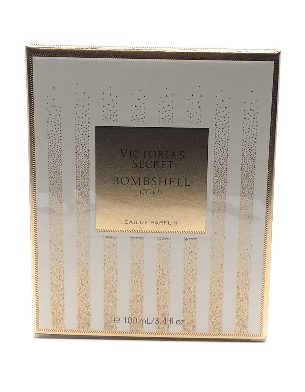 Victoria's Secret Bombshell Gold Eau De Parfum 3.4 Ounce Spray Bottle