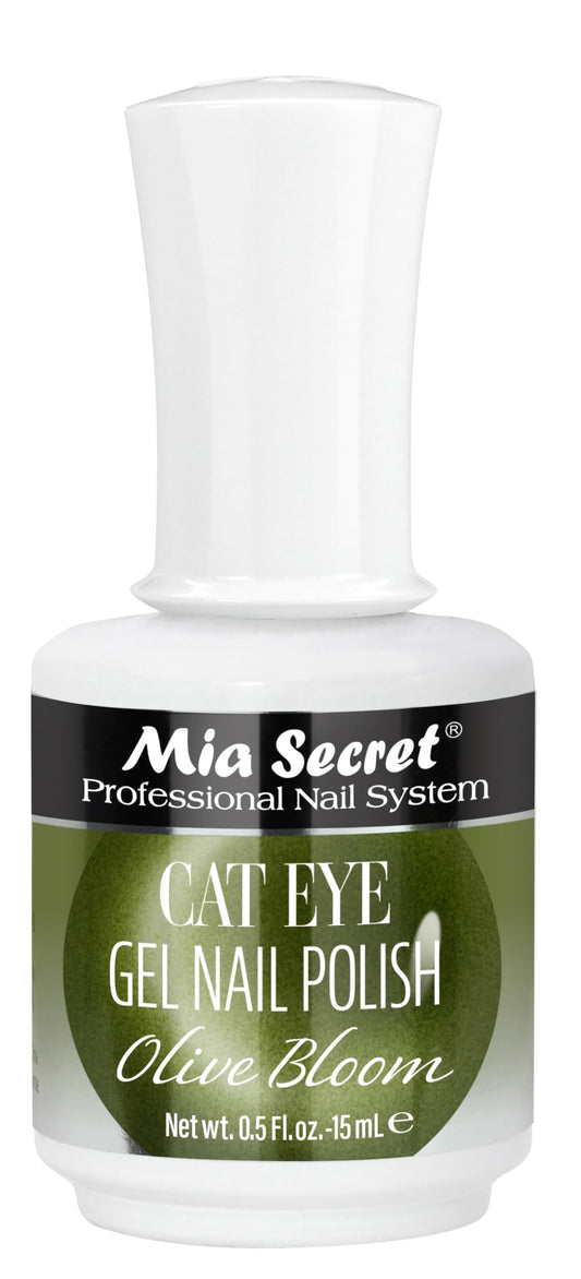 Mia Secret Gel Polish Cat Eyes MADE IN USA DIY or Salon (Olive Bloom, 0.5) Beauty & Personal Care Mia Secret