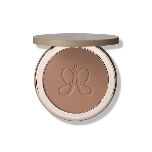 Anastasia Beverly Hills Smooth Blur Bronzer - Weightless Sun-Kissed Pressed Powder for Sculpting, Warming, and Blurring Skin Texture - Warm Sand Vibes
