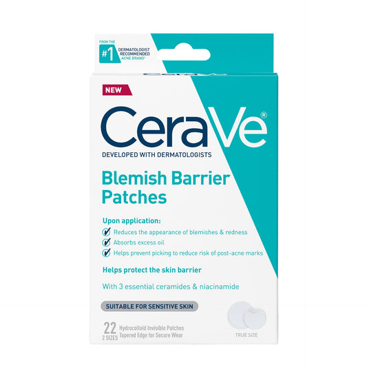 CeraVe Hydrocolloid Pimple Patches with Niacinamide, Ultra-Thin, 22ct Beauty and Personal Care CeraVe Default Title