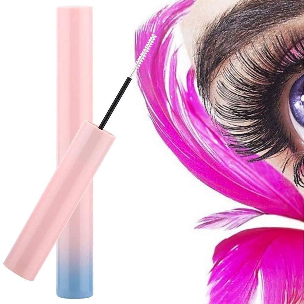 Yitengteng Mascara Container Bottle 10Pcs 6ML Reusable Gradient Empty Mascara Tube Portable Travel Mascara Bottle,Fine Brush