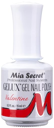 Mia Secret Gelux Soak-off gel nail polish color Valentine - Gel polish cured with nail lamp - Esmaltes para uñas en gel de larga duración para lampara Beauty & Personal Care Mia Secret