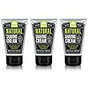 Pacific Shaving Company Natural Shaving Cream - Shea Butter + Vitamin E Shave Cream for Hydrated Sensitive Skin - Clean Formula for Smooth