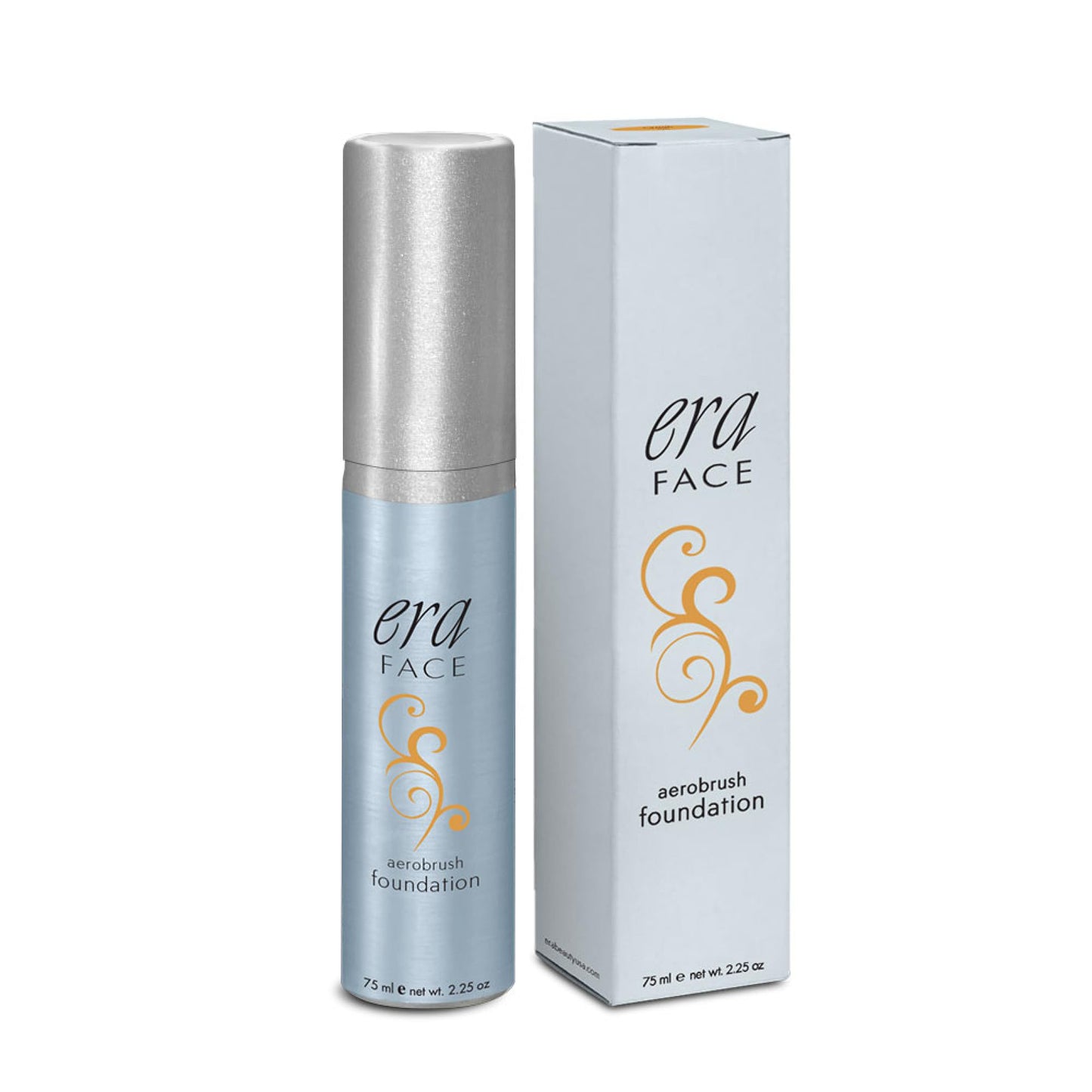ERA Face spray makeup (Y7 Carmel, 2.25 oz) - airbrush foundation, everyday, buildable, professional spray on cosmetics by Era Beauty