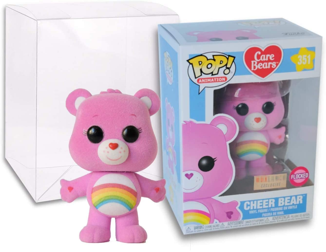 Funko Pop! Cheer Bear Flocked Exclusive
