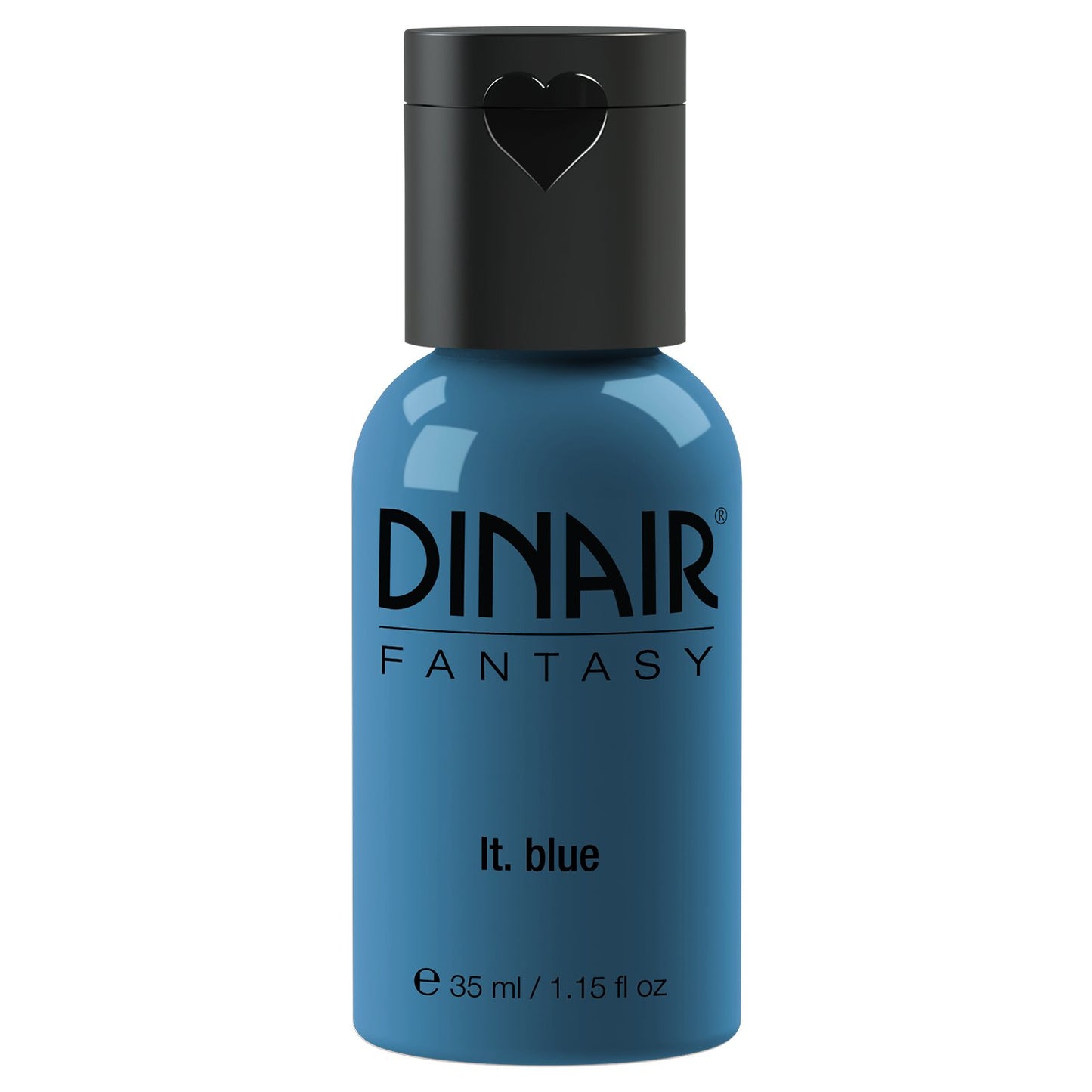 Dinair Airbrush Makeup - Fantasy Bright Colors 4 Face & Body Art, Light Blue - 1.5 fl oz.