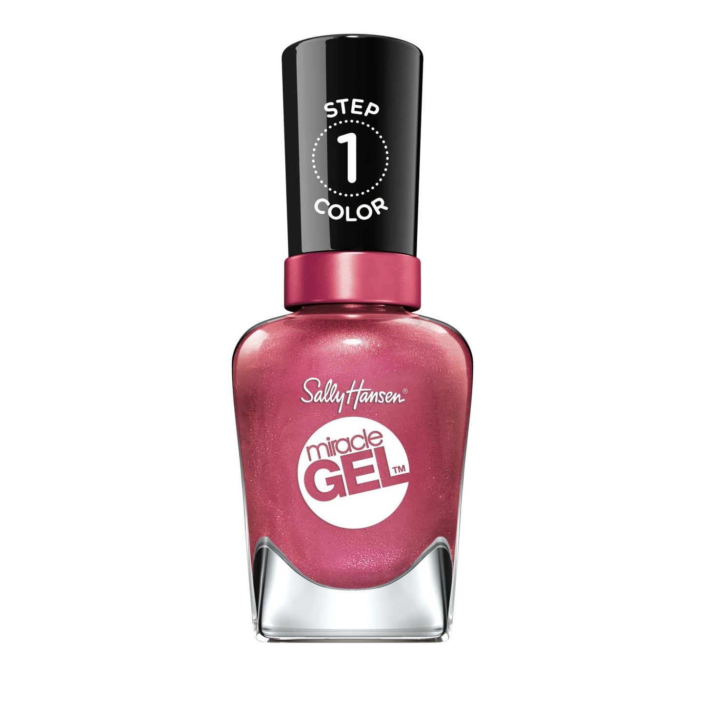 Sally Hansen Miracle Gel Salon Quality Nail Polish | Gel-Like Formula, Two-Step System, No UV Light Needed, Long Lasting | Opaque, Shimmer | 242 Beauty & Personal Care Sally Hansen
