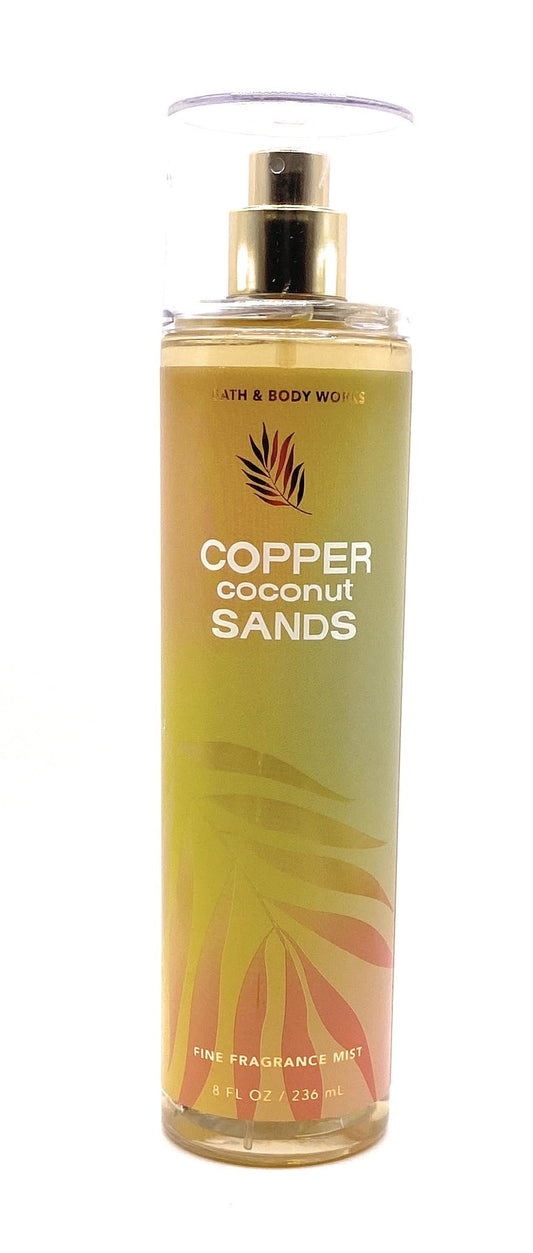Bath & Body Works Copper Coconut Sands Fine Fragrance Mist 8 Fluid Ounce Spray Beauty & Personal Care Bath & Body Works