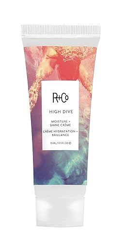R+Co High Dive Moisture + Shine Crème Deluxe | Deep Hydration + Softens + Eliminates Frizz | Vegan + Cruelty-Free | 0.5 Fl Oz
