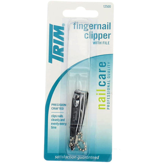 Trim Fingernail Clipper with File (Pack of 12) Beauty & Personal Care Trim