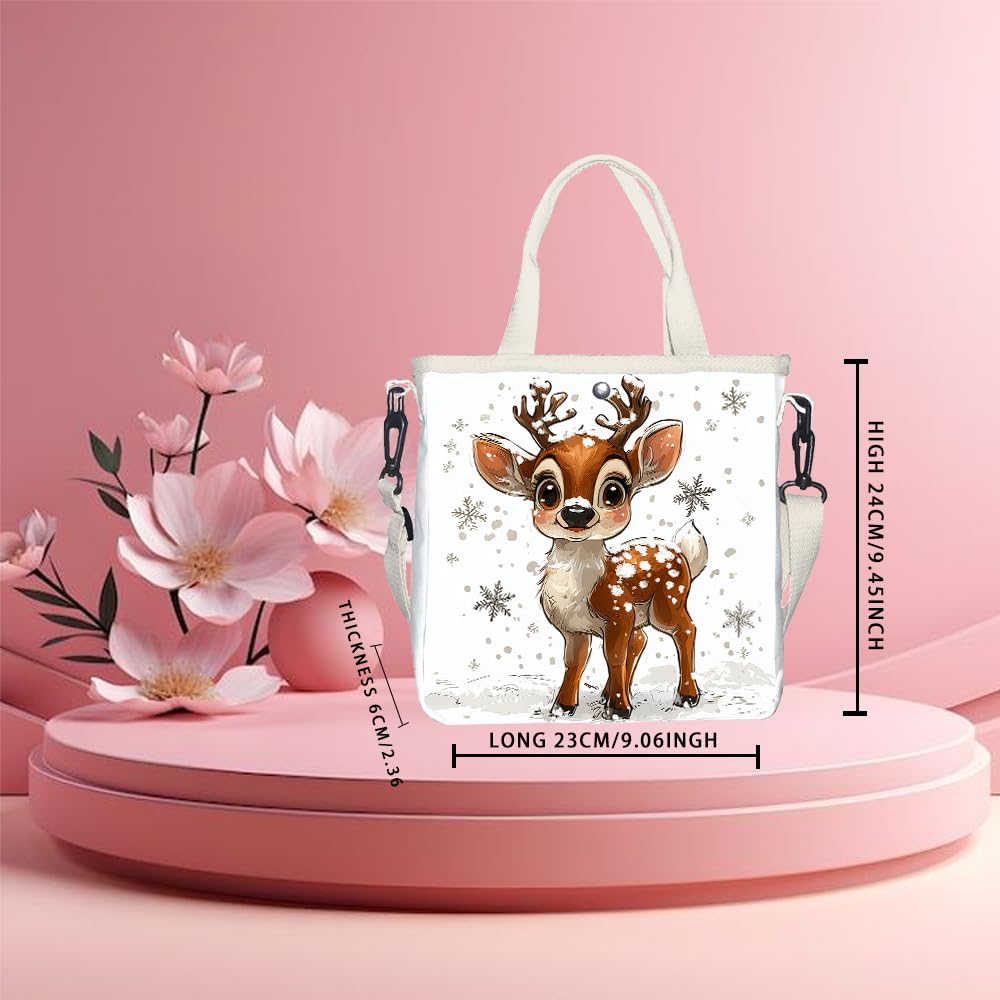 Lieotoka Christmas Festival print crossbody bags for women - the perfect Gifts for womens, large capacity, easy to carry handbag (17)