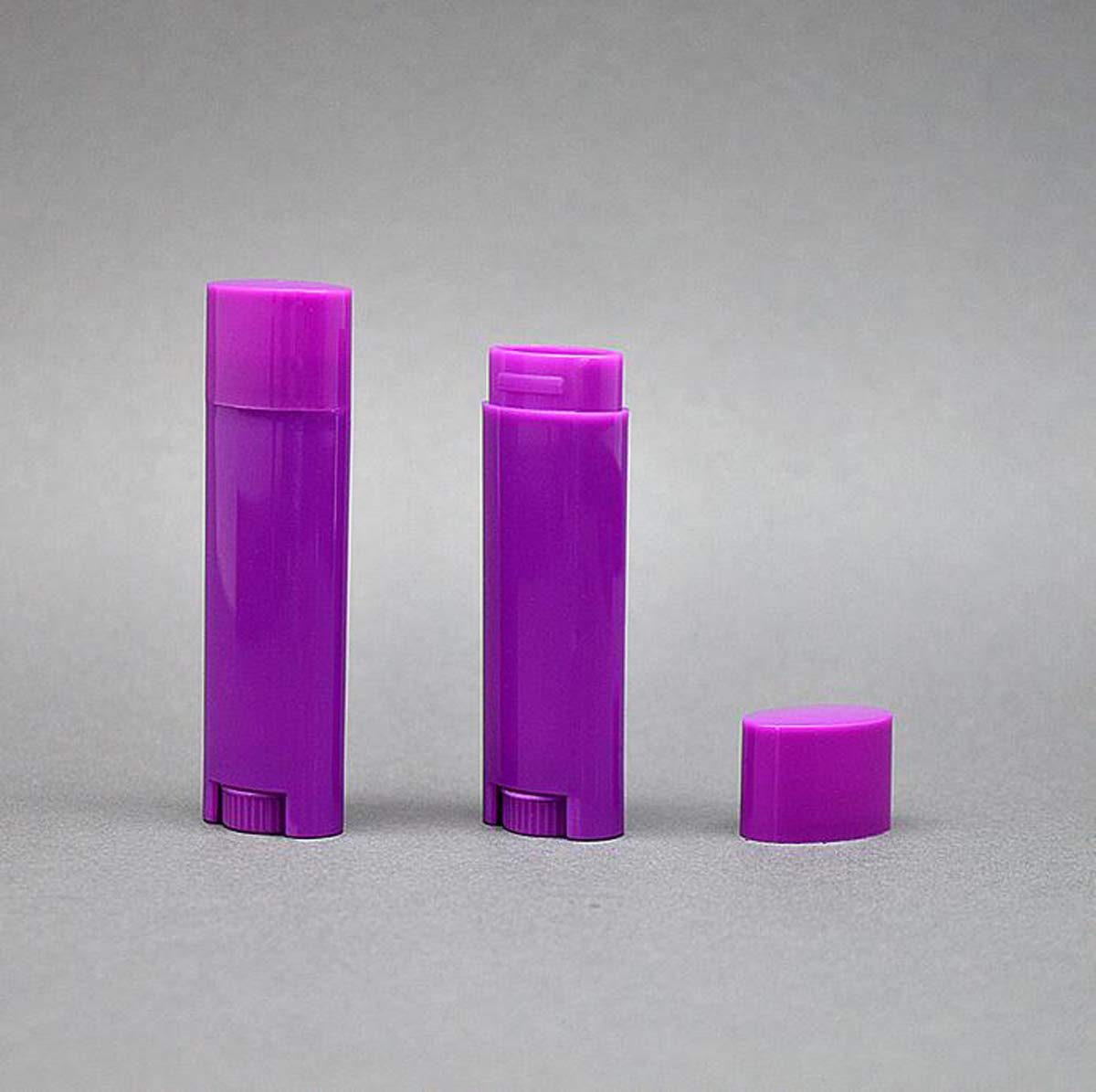 FZBNSRKO 5ml 25Pcs Empty Oval Deodorant Lip balm Tubes Containers Twist-up Refillable Containers for Lipstick,Chapstick,Homemade Lip balm,DIY