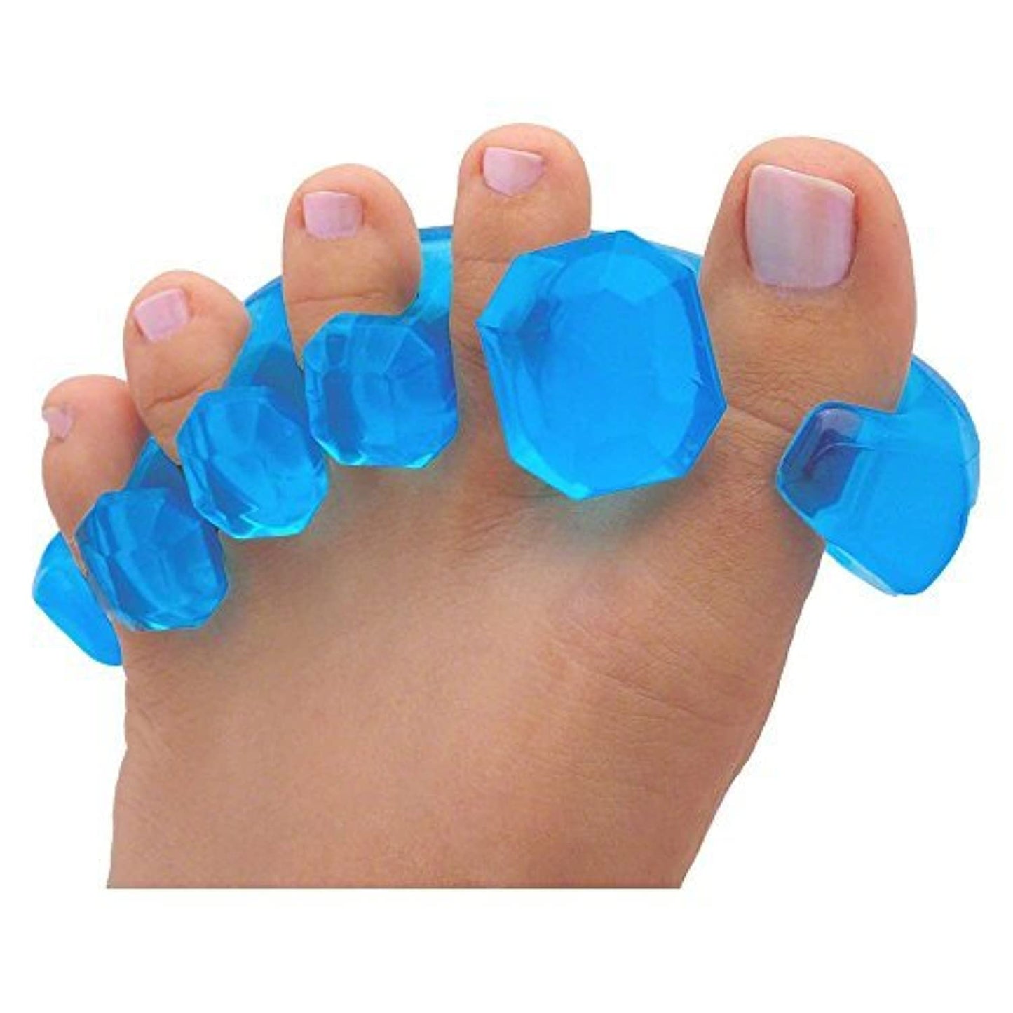 YogaToes GEMS: Gel Toe Stretcher & Separator - America’s Choice for Fighting Bunions, Hammer Toes (Size Small fits Shoe Sizes W: 7 and Over/M: 7 Beauty and Personal Care Yoga Toes Default Title