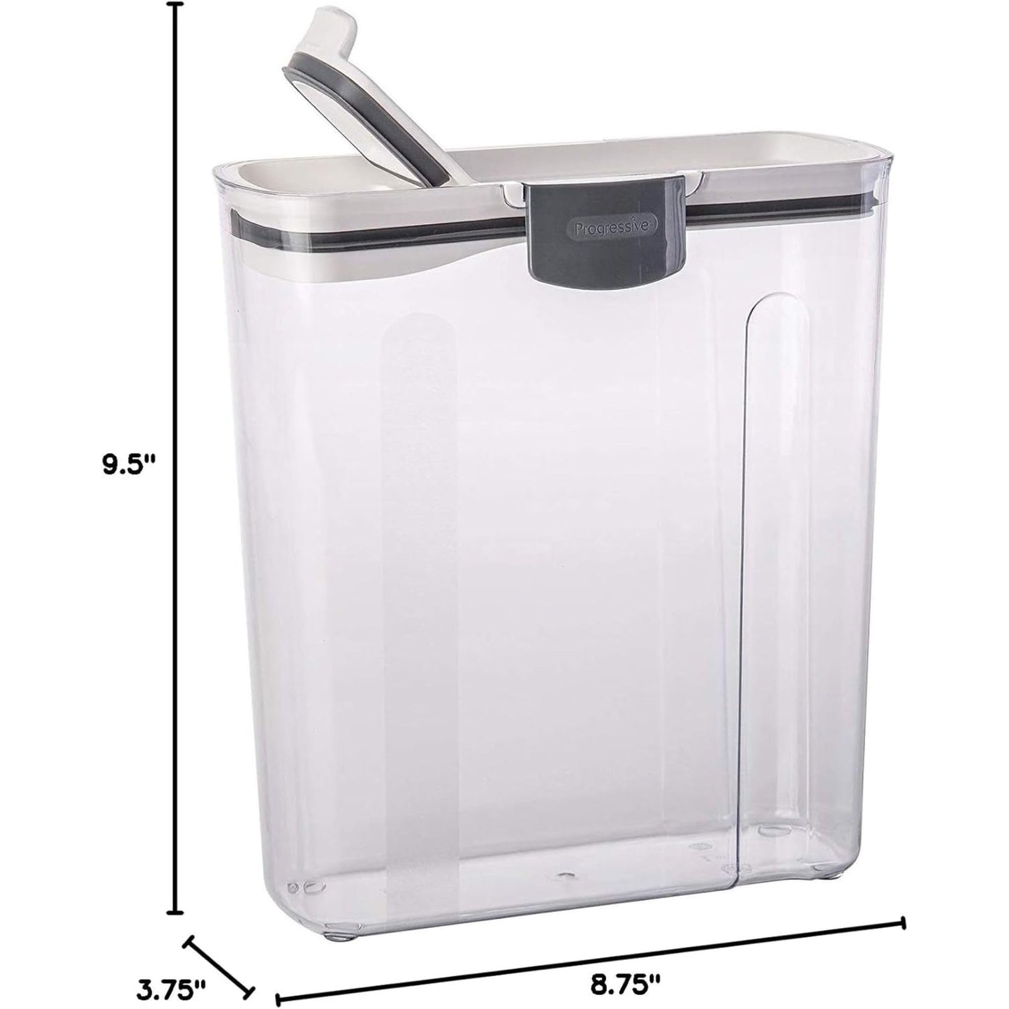 ProKeeper Cereal Storage Container, 3-Quart, Airtight Seal, Dishwasher Safe, BPA-Free Plastic