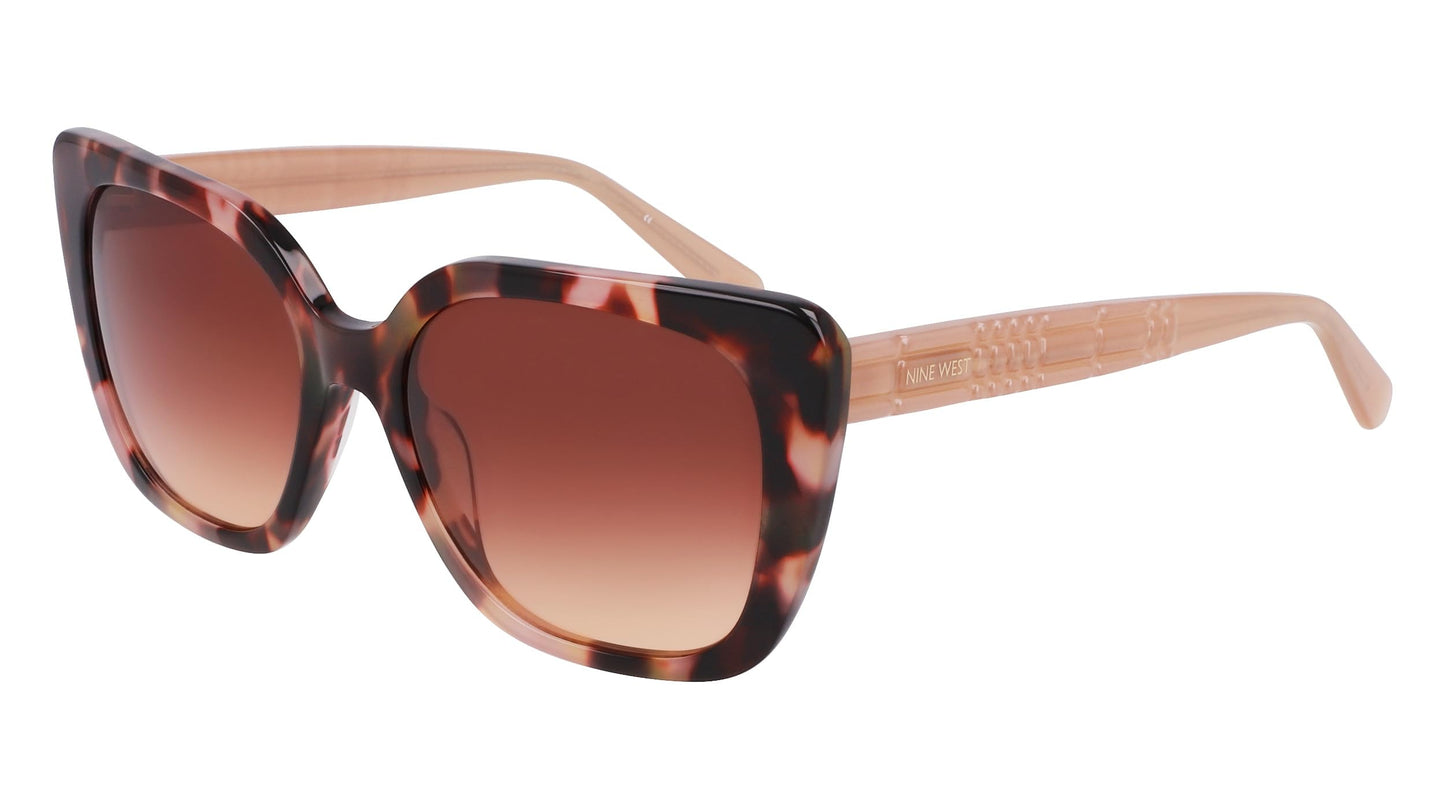 Nine West Sunglasses NW 668 S 265 Blush Tortoise