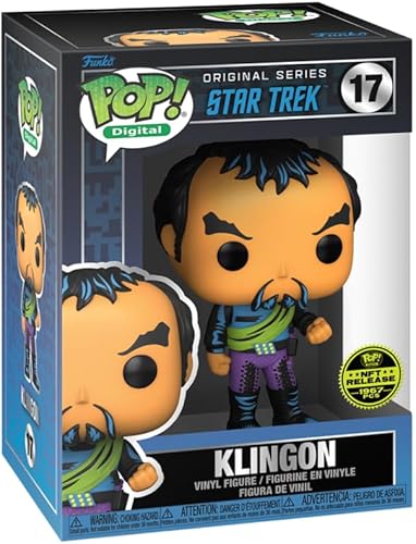 Funko Pop Digital: Star Trek KLINGON Legendary Black Light Physical Redemption