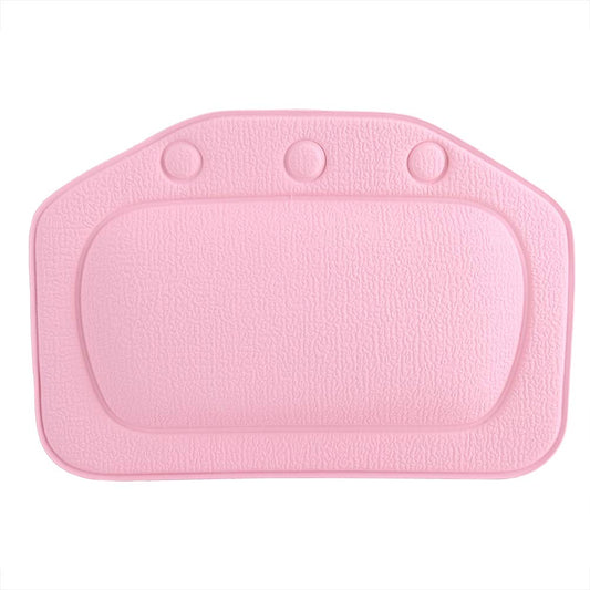 Bath Pillow, Bathtub Head Neck Support, Soft Foam Padded Spa Tub Headrest Back Shoulders Support Cushion Bathroom (Pink) Beauty and Personal Care Haofy