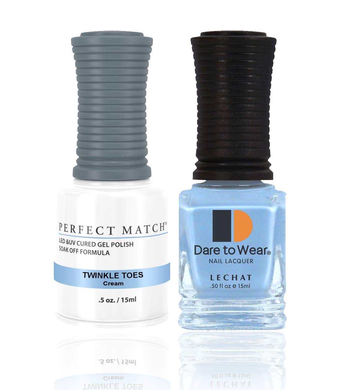 LECHAT Perfect Match Gel Polish, Twinkle Toes, 0.5 fluid_ounces (PMS197) Beauty & Personal Care LECHAT