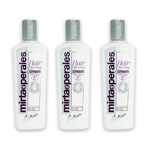 Mirta de Perales Cream Hairdressing With Vitamin E, 8 oz (Pack of 3)