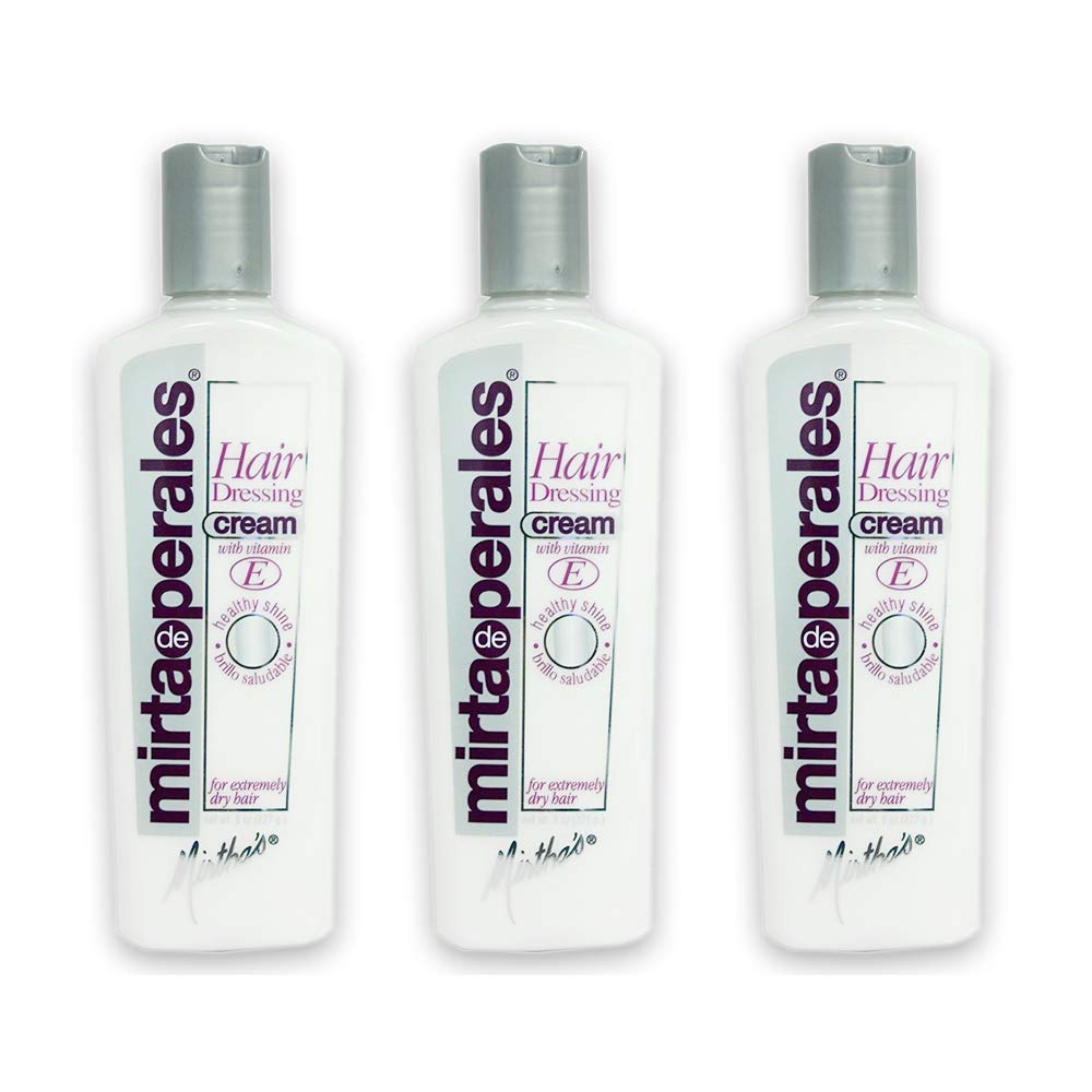 Mirta de Perales Cream Hairdressing With Vitamin E, 8 oz (Pack of 3)