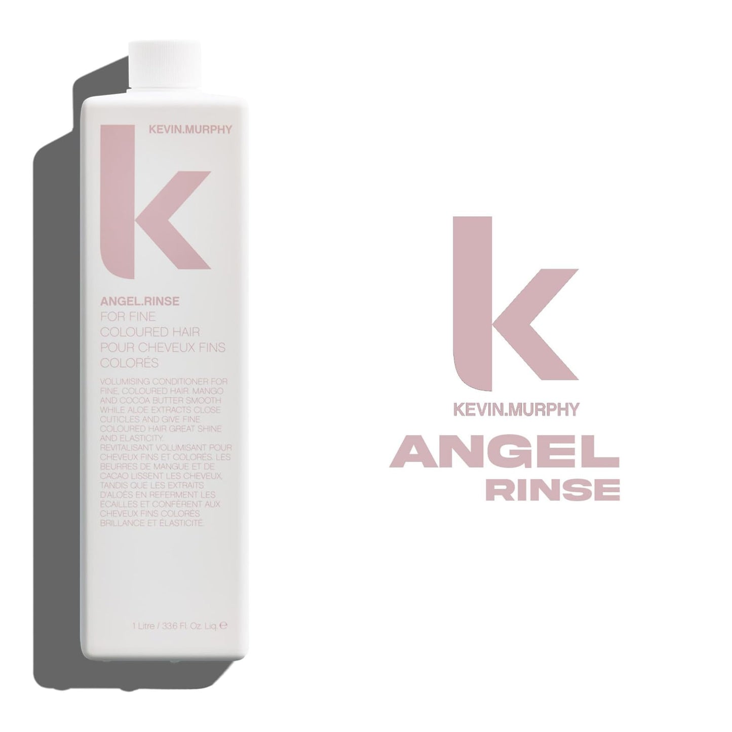 KEVIN.MURPHY ANGEL.RINSE - Hair Repair Conditioner - For Fine Coloured Hair - Colour Safe Conditioner - Sulphate-Free - For Moisture & Conditioning