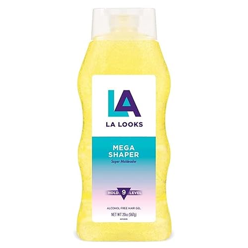 LA Looks Mega Shaper Hold Level 9 Gel, 20 Oz.
