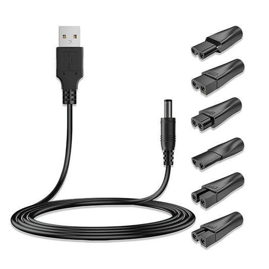 DIIOOMIEEU USB Charging Cord Set for Electric Shavers Beard Trimmers Power Cable Hairdressers Beauty Instruments Accessories Beauty and Personal Care DIIOOMIEEU
