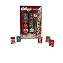 Taste Beauty 5-Piece Kelloggs Cereal Flavored Lip Balm Vending Machine Set, Cute Cereal Box Shaped Balms, Includes Corn Flakes, Rice Krispies, Frosted