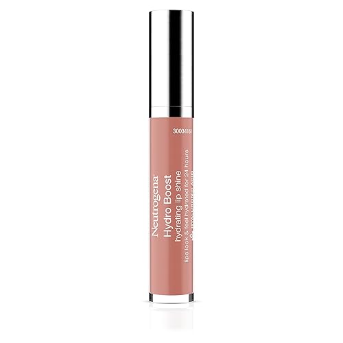 Neutrogena Hydro Boost Moisturizing Lip Gloss, Hydrating Non-Stick and Non-Drying Luminous Tinted Lip Shine with Hyaluronic Acid to Soften