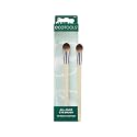 EcoTools All Over Eye Brush, Fluffy Eyeshadow Brush for Blending Lid & Crease Color, Soft Synthetic Bristles for Everyday Eye Makeup, Sustainable