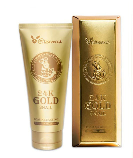 Elizavecca Milky Piggy Gold Snail Foam Cleansing, 6 Ounce Beauty & Personal Care Elizavecca