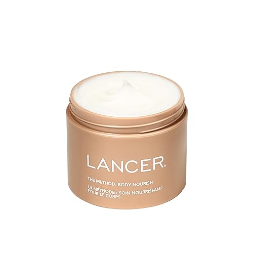 Lancer New Skincare The Method: Body Nourish Cream with 10% Glycolic Acid, Anti-Aging Body Lotion for Dry Skin, 8.1 Fluid Ounces 8.1 Fl Oz (Pack of 1)