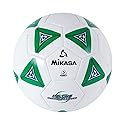 Mikasa Serious Soccer Ball (Green/White, Size 5)