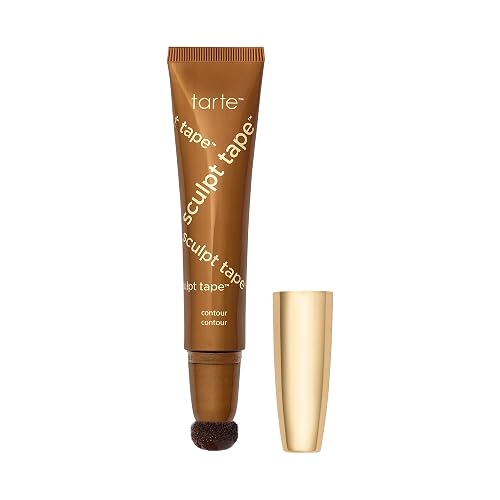 tarte sculpt tape contour - Lightweight Cream Bronzer with Shea Butter for Blendable, Buildable Contour & Natural Looking Sculpted Glow, Vegan