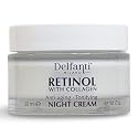 Delfanti-Milano • RETINOL with COLLAGEN • Anti-aging • Tonifying Night Cream • Face & Neck Moisturizer • Made in Italy • 1.7 oz