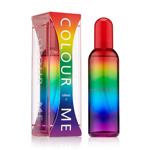 COLOUR ME Milton-Lloyd Colours - Eau de Parfum for Women - Rose, Vanilla Perfume for Women - Floral, Chypre Fragrances - Long Lasting Perfume - 3.4 oz
