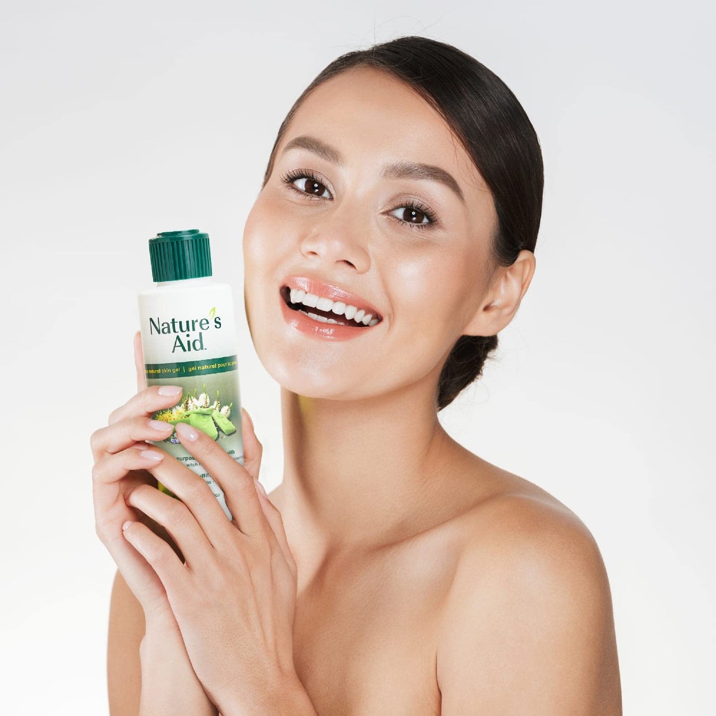 Natures Aid Original Skin Gel 125ml Award-Winning Multipurpose Formula Featuring Aloe Vera Gel Extract - 3X Factor. Works for After Sun Care, Dry